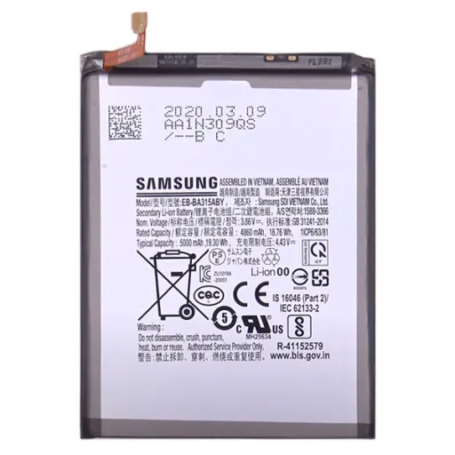 EB-BA315ABY Samsung akkumulátor Li-Ion 5000mAh (Service Pack)