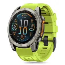 Tech-protect Silicone Garmin Fenix 5x / 5x Plus / 6x / 6x Pro / 7x / 8 (51 Mm) Lime