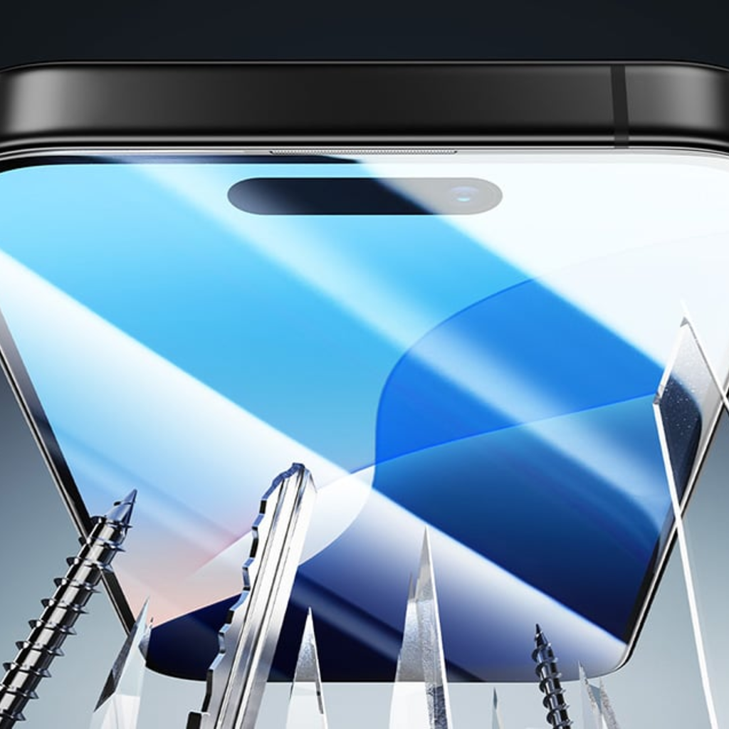  iPhone 16 Plus Fekete ESR Armorite Edzett Üveg üvegfólia - 7