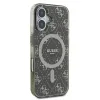 Original Case GUESS IML 4G Background Magsafe GUHMP16SH4DTEW iPhone 16 tok barna - 2. kép