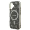 Original Case GUESS IML 4G Background Magsafe GUHMP16SH4DTEW iPhone 16 tok barna - 4. kép