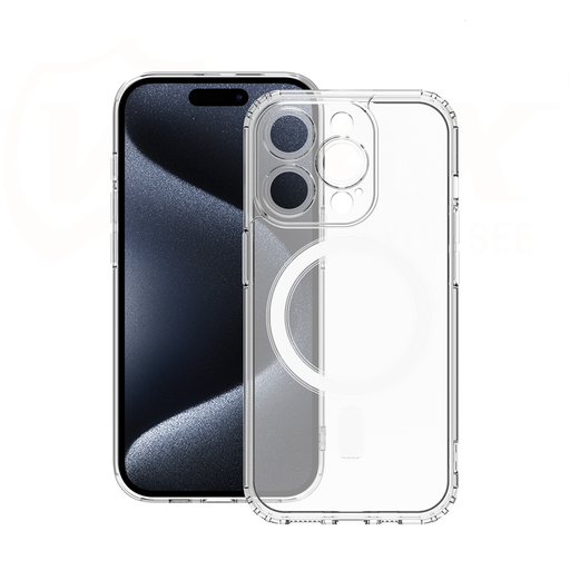 Vmax átlátszó akril anti-drop Mag tok iPhone 15 Pro 6,1 Vmax átlátszó akril anti-drop Mag tok iPhone 15 Pro 6,1