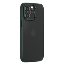 Comma tok Joy Elegant iPhone 15 Plus-hoz, tengerészkék-zöld