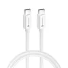 FORCELL F-ENERGY C338 kábel Type C - Type C PD QC4.0 3A 60W 0,5 m fehér - 0. kép