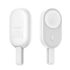 VEGER powerbank 1200 mAh Apple Watch-hoz kompatibilis Apple Watch Pomme (W0102) fehér