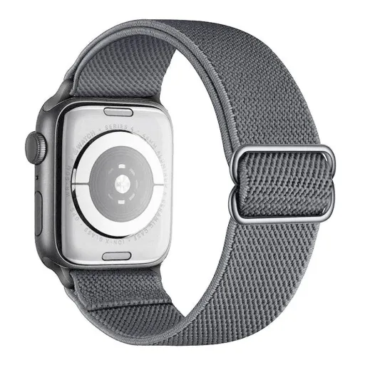 DUX DUCIS Mixture PRO nyújtható fonott szíj Apple Watch 38 / 40 / 41 mm éjféli