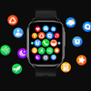Smartwatch QCY WATCH GS (fekete) - 1. kép
