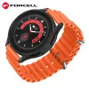 FORCELL F-DESIGN FS01 óraszíj Samsung Watch 22 mm narancs - 0. kép