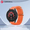 FORCELL F-DESIGN FS01 óraszíj Samsung Watch 22 mm narancs - 1. kép