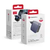 FORCELL F-ENERGY GaN VT-46 utazó töltő 3 x USB-C + USB A PD QC4.0 5A 100W szürke - 0. kép
