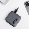 FORCELL F-ENERGY GaN VT-46 utazó töltő 3 x USB-C + USB A PD QC4.0 5A 100W szürke - 4. kép