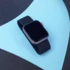 Rugalmas szíj M Apple Watch 42/44/45 mm 155 mm fekete - 4. kép