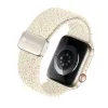 FORCELL F-DESIGN FA02 nylon mágneses szíj Apple Watch 42 / 44 / 45 / 49 mm lila arany - 1. kép