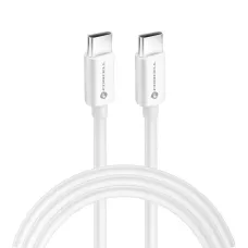 FORCELL F-ENERGY C339 kábel Type C to Type C PD QC4.0 5A 100W 2 m fehér