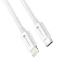 FORCELL F-ENERGY C901 kábel Type C - Lightning MFi PD 3A 30W 1 m fehér - 0. kép