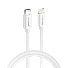 FORCELL F-ENERGY C901 kábel Type C - Lightning MFi PD 3A 30W 1 m fehér