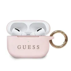 Guess Silicone AirPods Pro 1/2 tok rózsaszín