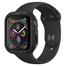 Spigen Rugged Armor Apple Watch tok 4/5/6/7/8/SE (42/44/45mm) fekete, szíj nélkül