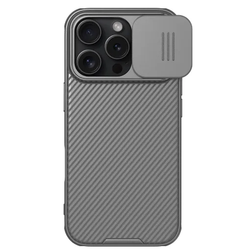 Nillkin CamShield PRO kemény tok Apple iPhone 16 Pro Titanium Gray