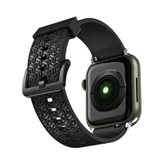 Watch Strap Y szíj Apple Watch 7 / SE (45/44/42mm) karóra szíj fekete