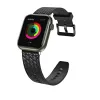 Watch Strap Y szíj Apple Watch 7 / SE (45/44/42mm) karóra szíj fekete - 3. kép