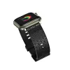 Watch Strap Y szíj Apple Watch 7 / SE (45/44/42mm) karóra szíj fekete - 4. kép