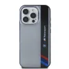 BMW IML Motorsport Függőleges Csíkos Tok iPhone 16 Pro Szürke - 0. kép