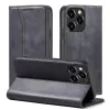 Magnet Fancy Case iPhone 13 Pro Max tok Pouch Wallet Card Holder Fekete - 0. kép