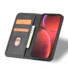 Magnet Fancy Case iPhone 13 Pro Max tok Pouch Wallet Card Holder Fekete - 2. kép