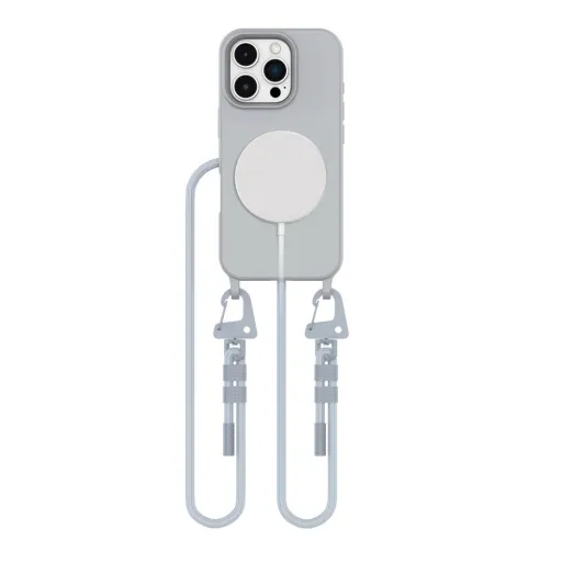 Tech-protect Magnecklace Magsafe Iphone 16 Pro Crayon Grey Tok