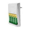 VARTA töltő 57657 + 4 x újratölthető akkumulátor R6 (AA) 2100 mAh - 1. kép