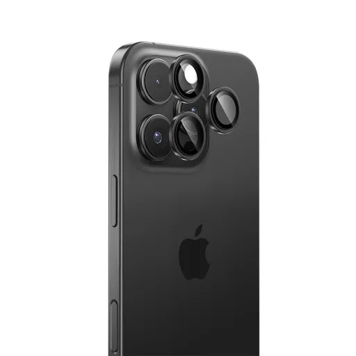  iPhone 16 Pro/16 Pro Max ezüst Benks Tempered glass Glass Warrior lencsevédő kamera számára (lencse 3 darab) üvegfólia