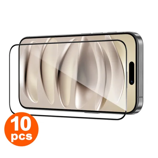 Benks Edzett üveg Glass Warrior HD iPhone 16/15/14 Pro fekete - 10 darab üvegfólia Benks Edzett üveg Glass Warrior HD iPhone 16/15/14 Pro fekete - 10 darab üvegfólia