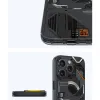 Benks Magnetic Mecha Series tok iPhone 16 Plus fekete - 2. kép