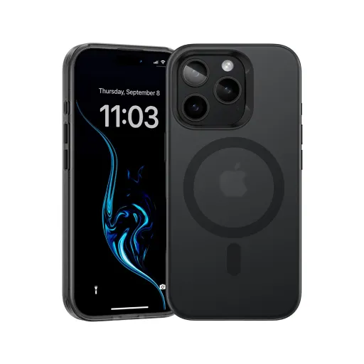 Benks Magnetic Lucid Armor tok iPhone 16 Pro fekete