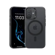 Benks Mágneses Lucid Armor Tok iPhone 16 Plus fekete