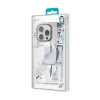 Benks Magnetic Mecha Series tok iPhone 16 Plus fehér - 3. kép