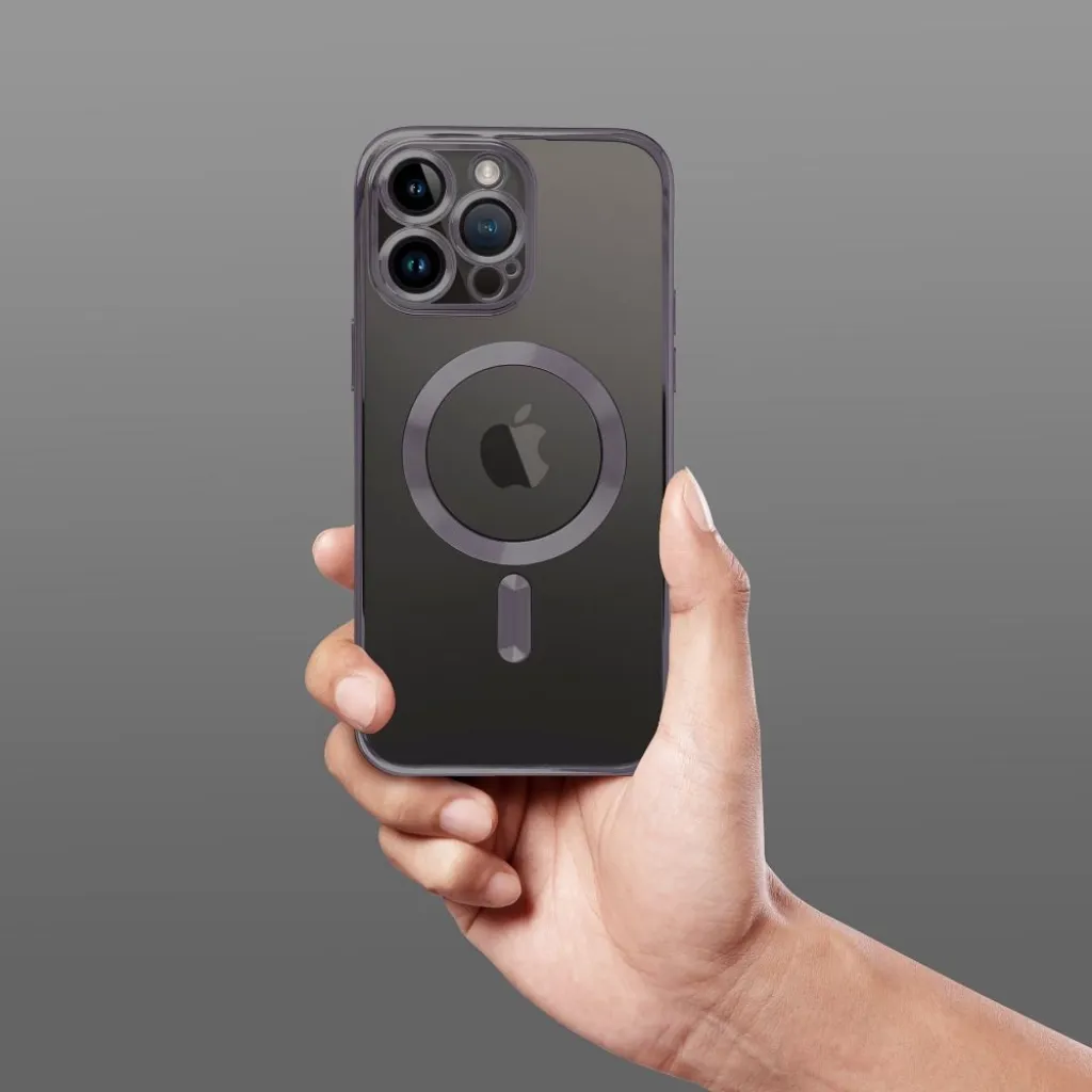 ELECTRO MAG COVER tok kompatibilis MagSafe-fel az iPhone 16 Pro Max készülékkel fekete - 7