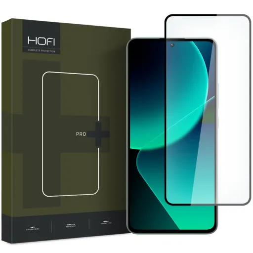 HOFI GLASS PRO+ EDZETT ÜVEG XIAOMI 13T / 13T PRO FEKETE üvegfólia