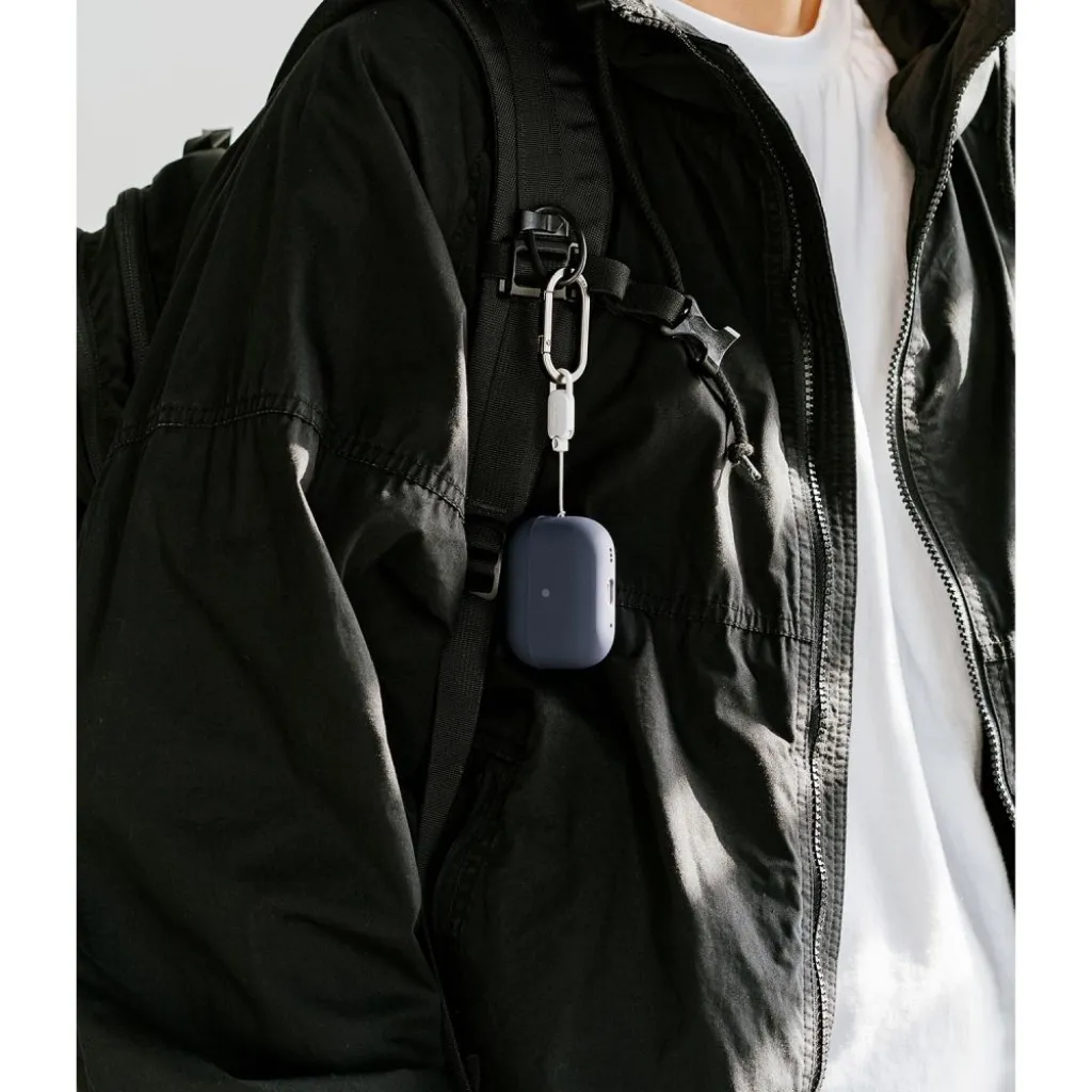 Ringke Szilikon Apple Airpods Pro 1 / 2 éjféli Kék Tok - 15