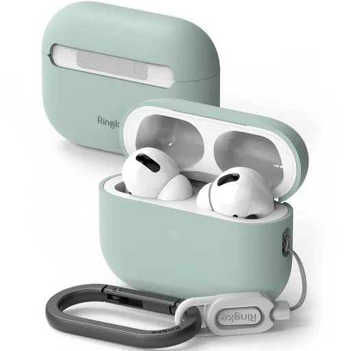 RINGKE SILICONE APPLE AIRPODS PRO 1 / 2 SEAFOAM tok