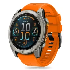 Tech-protect Silicone Line Garmin Fenix 5 / 6 / 6 Pro / 7 / 8 (47 Mm) / E Narancssárga