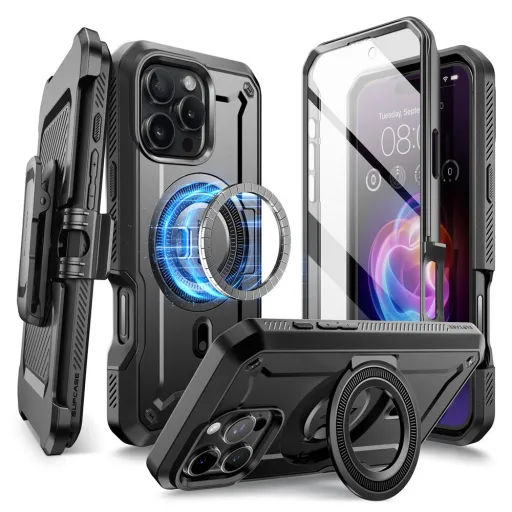 Supcase Ub Pro Mag Magsafe Iphone 16 Pro Max Fekete Tok