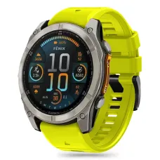 TECH-PROTECT SILICONE LINE GARMIN FENIX 5X / 5X PLUS / 6X / 6X PRO / 7X / 8 (51 MM) LIME