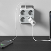Tessan Wall Socket TS-302-DE-C hálózati elosztó USB porttal - 3. kép