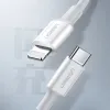 Ugreen USB Type C - Lightning 3A kábel 0.25 m fehér (US171) - 1. kép