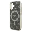 Guess IML 4G Background MagSafe iPhone 16 Plus tok - Barna - 4. kép