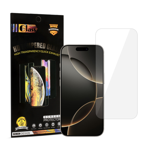 Tempered Glass HARD 2.5D üvegfólia iPhone 16 Pro (erősebb ragasztó 380µ) Tempered Glass HARD 2.5D üvegfólia iPhone 16 Pro (erősebb ragasztó 380µ)