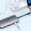 HUB 8in1 MOKiN USB-C VGA+2xHDMI (ezüst) - 2. kép