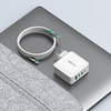 MOKiN PD140W 2C1A GaN 2xUSB-C 1xUSB-A hálózati töltő (fekete) - 4. kép